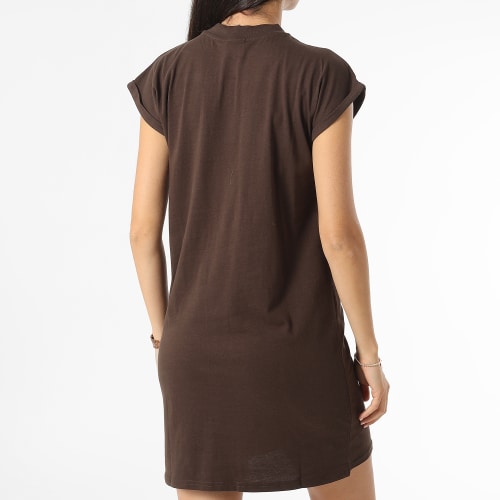 Robe Tee Shirt Sans Manches Femme TB1910 Marron