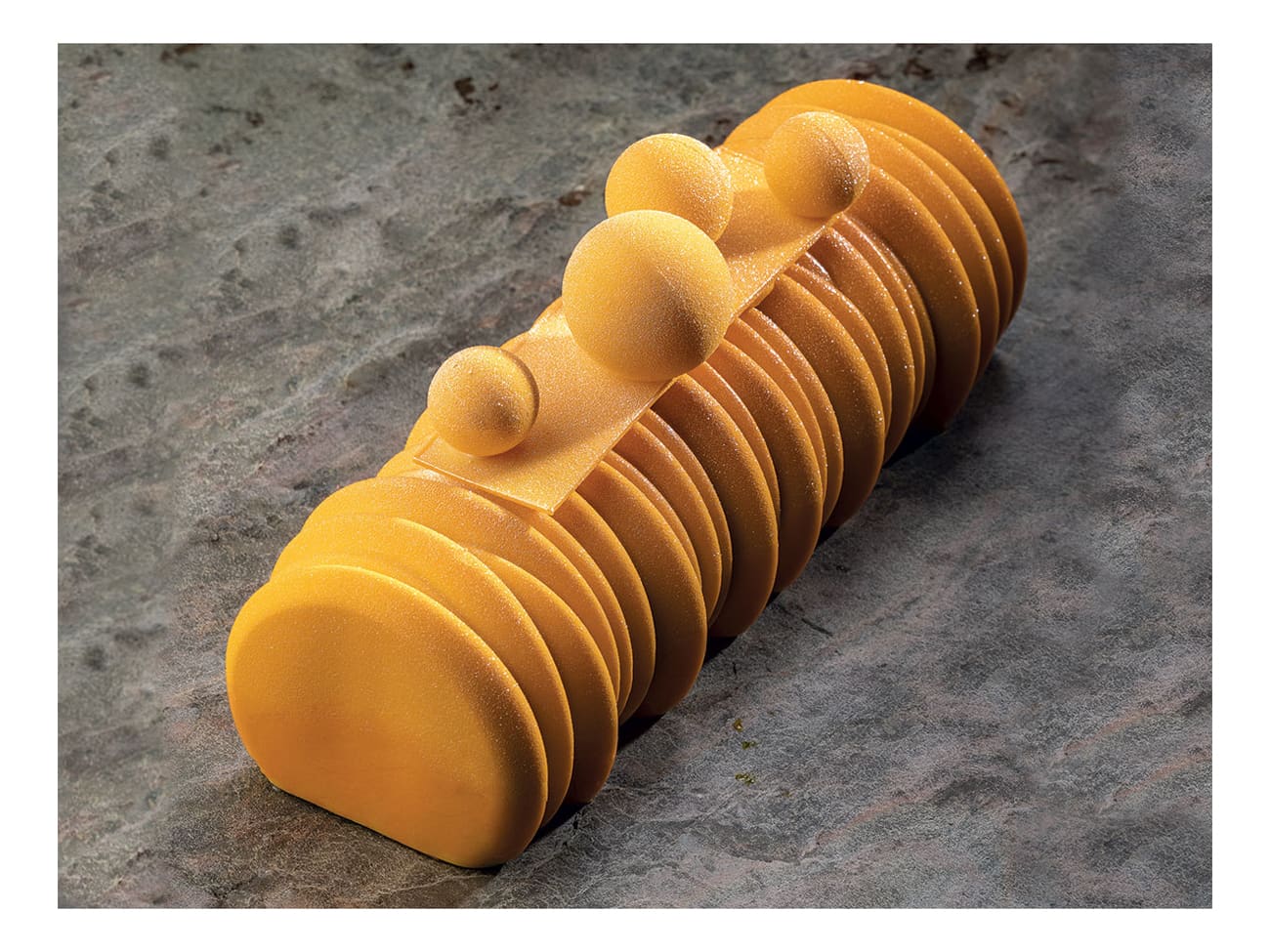Moule à bûche silicone - Sequoia - 25 x 9 cm - Pavoni