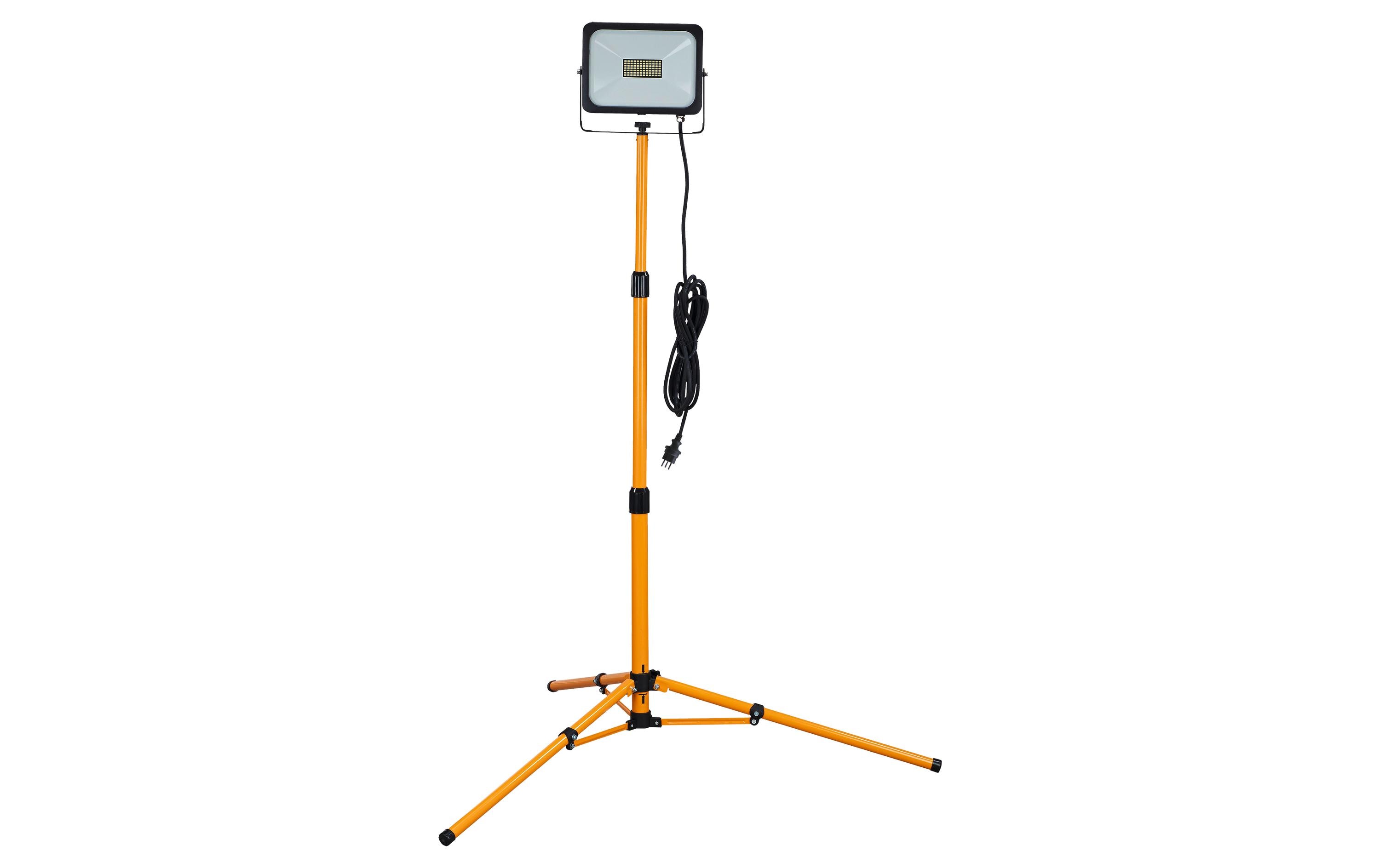 Scheinwerfer Worklight LED 50 W 4200 lmLED Strahler mit Teleskopstativ