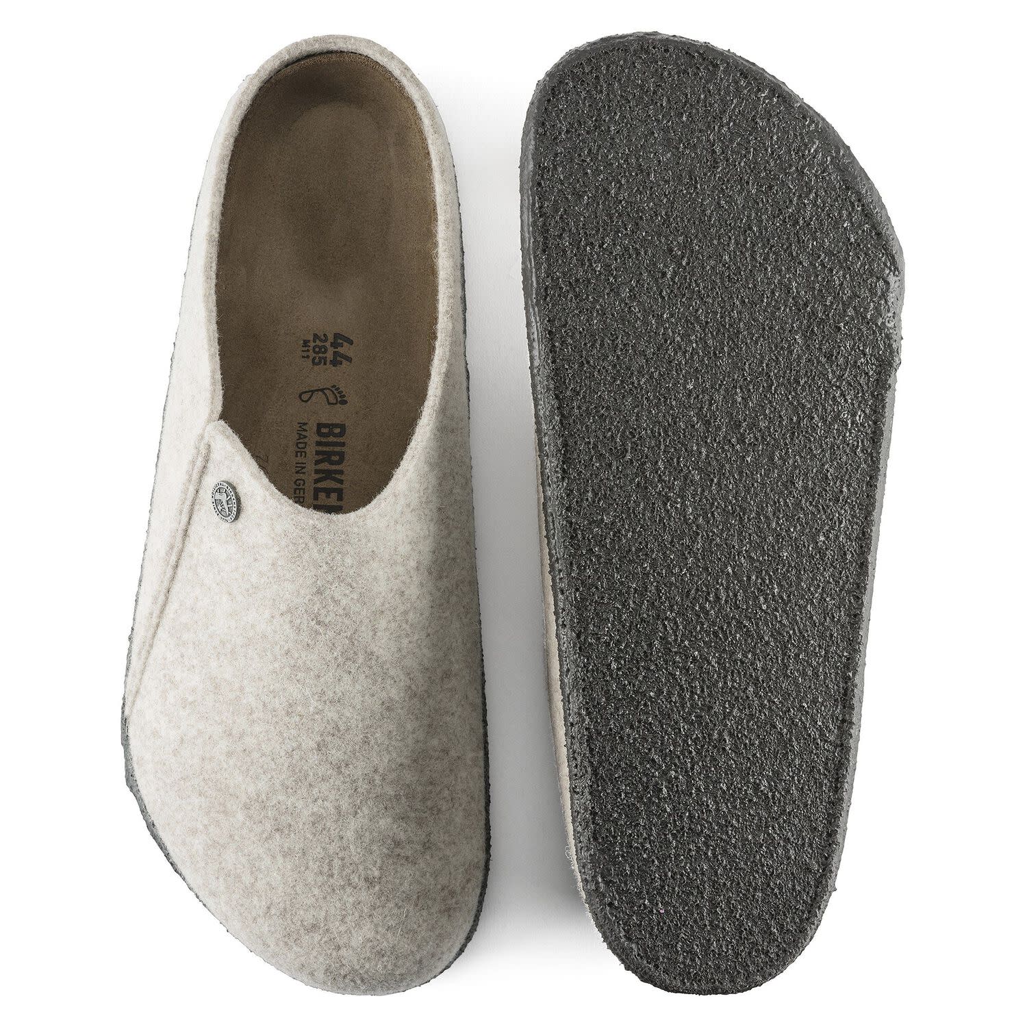 Birkenstock Unisex Zermatt Wool Felt Regular Eggnog