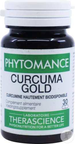 Therascience Phytomance Curcuma Gold 30 Capsules (Pt272)