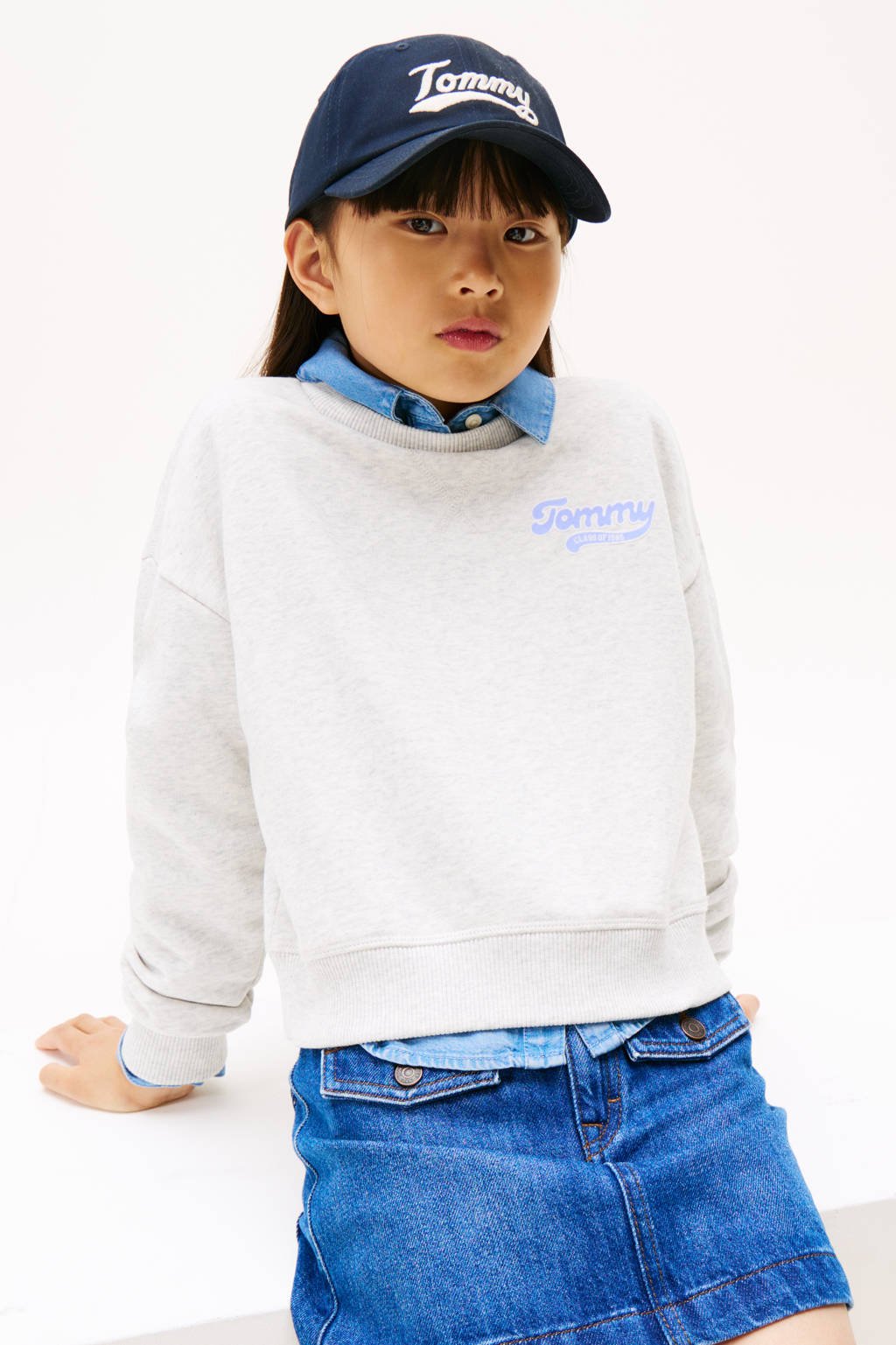 Tommy Hilfiger sweater grijs