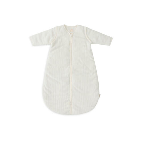 Gigoteuse avec manches amovibles 90cm Velvet rib - Ivory - JOLLEIN