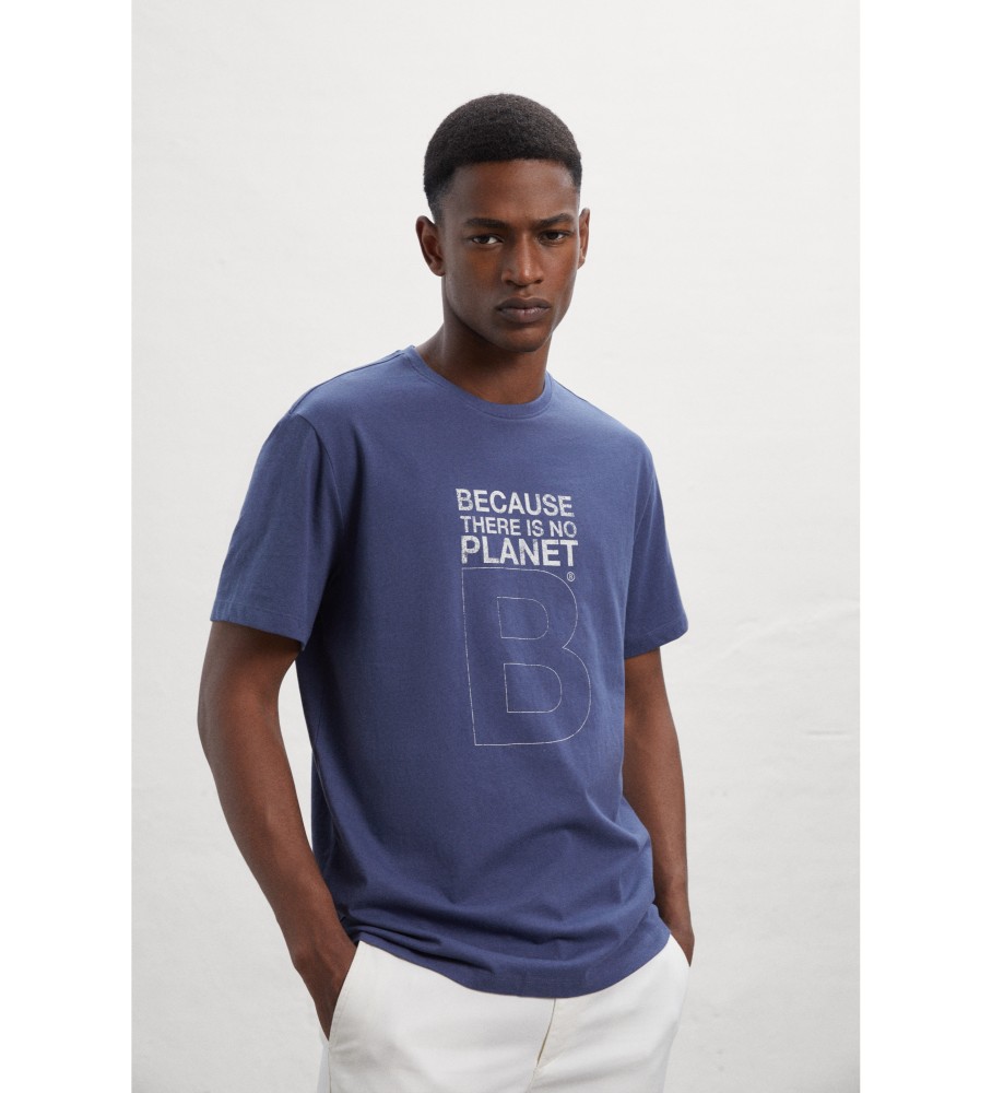Camiseta azul ECOALF