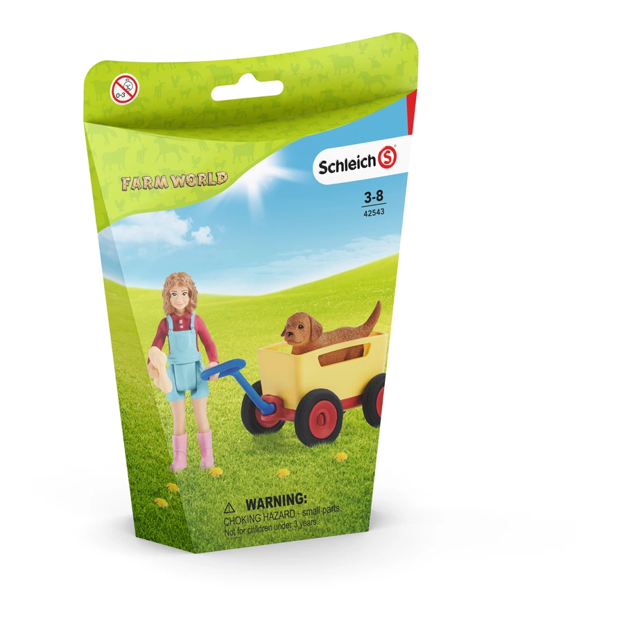 schleich® Farm World - Bollerwagen-Ausflug 42543