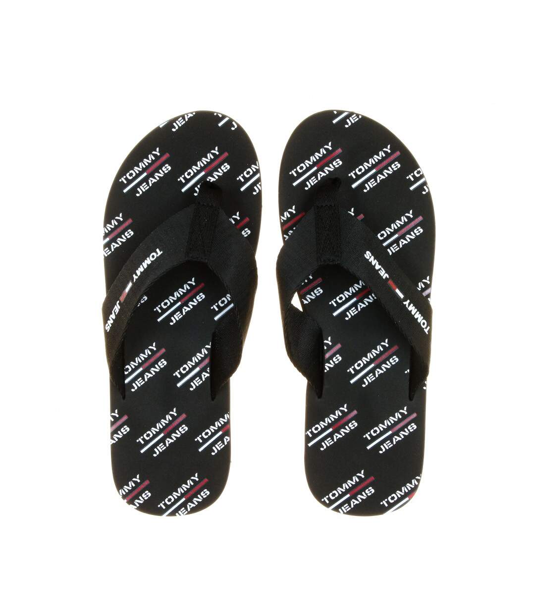 Tong Noire motifs Homme TOMMY JEANS PRINT
