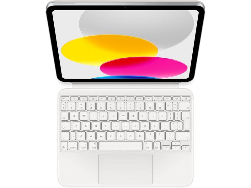 Apple Magic Keyboard Folio iPad (A16) CH-Layout Schutzhülle und Tastatur mit Trackpad für das iPad 10.9
