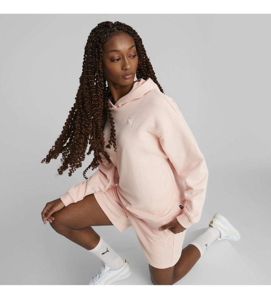 Conjunto de moletom Puma rosa