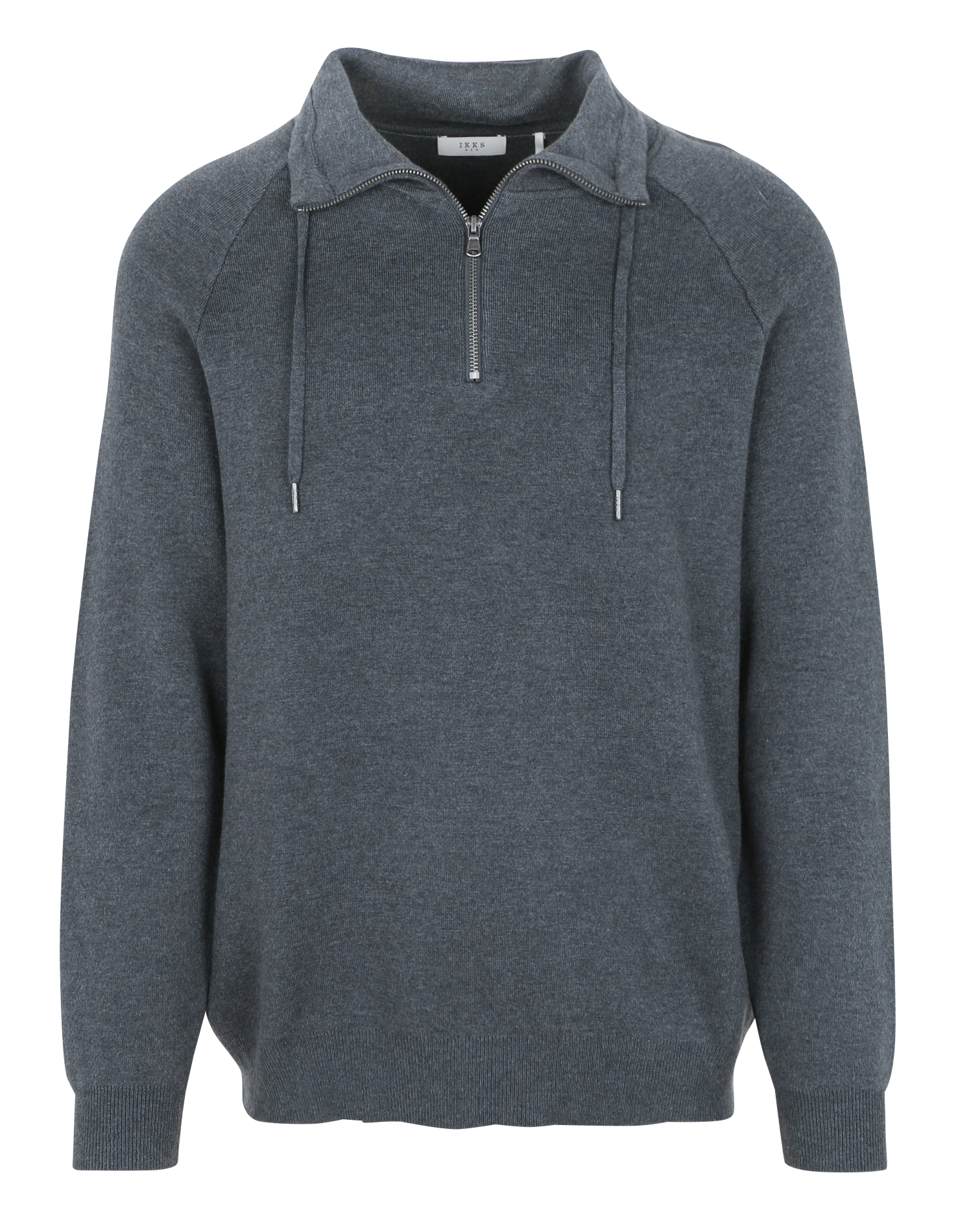 Pull col montant| Gris