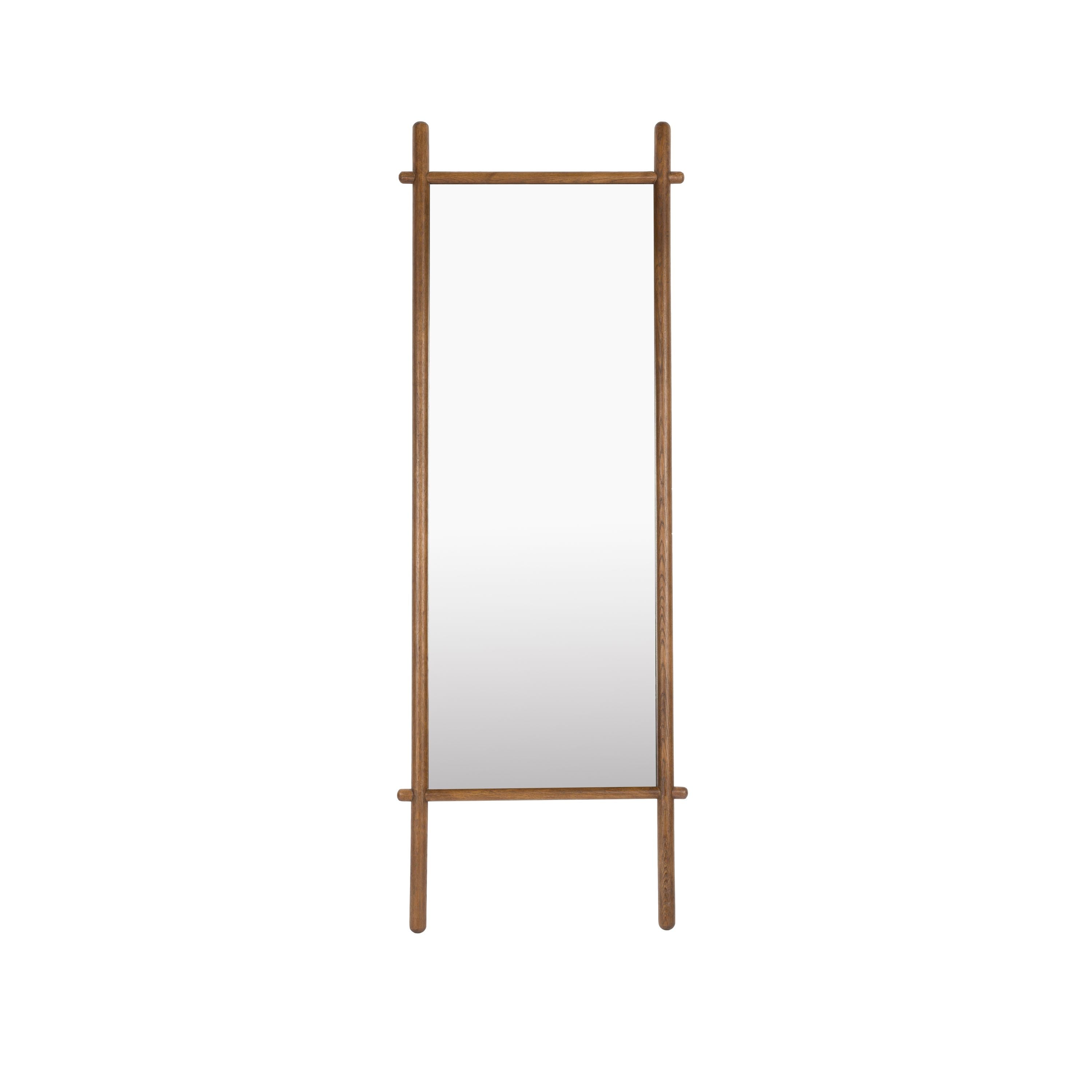 Housecraft Living Solene Spiegel| Passpiegel Staand Hout Donker - Bruin