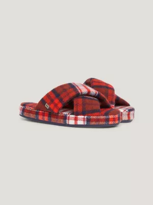 Pantufas xadrez recicladas