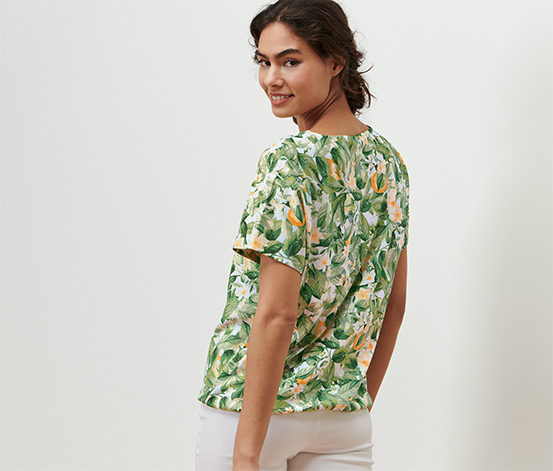 Bedrucktes Blusenshirt