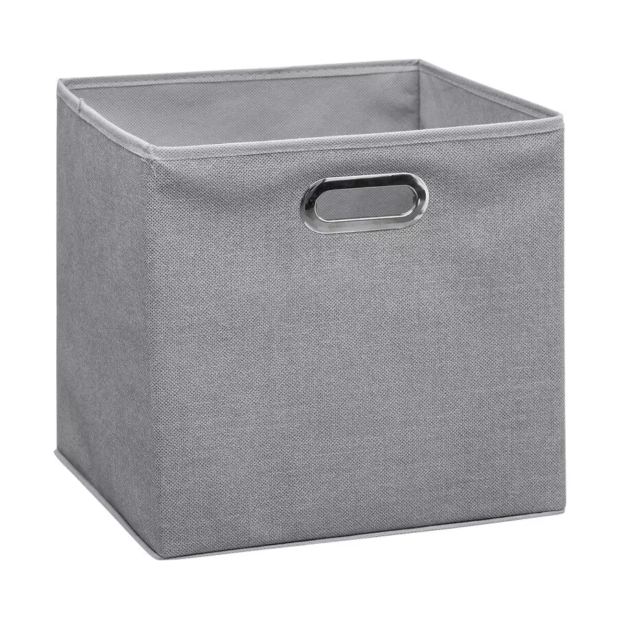 Panier de rangement (31 x 31 cm) Helena Gris clair