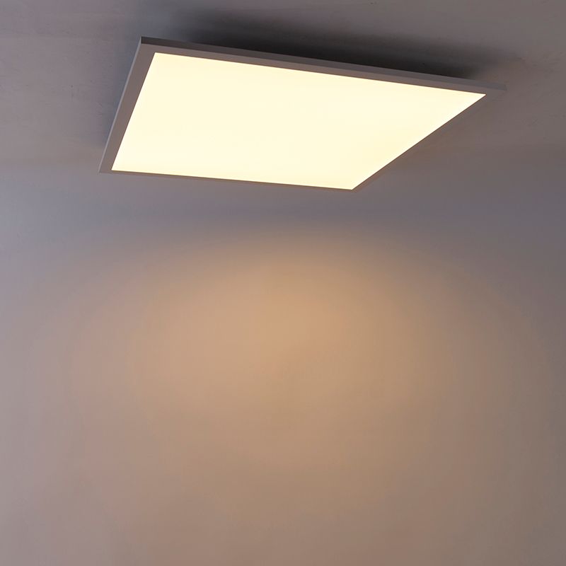 LED paneel wit incl. LED en dimmer met afstandsbediening - Liv