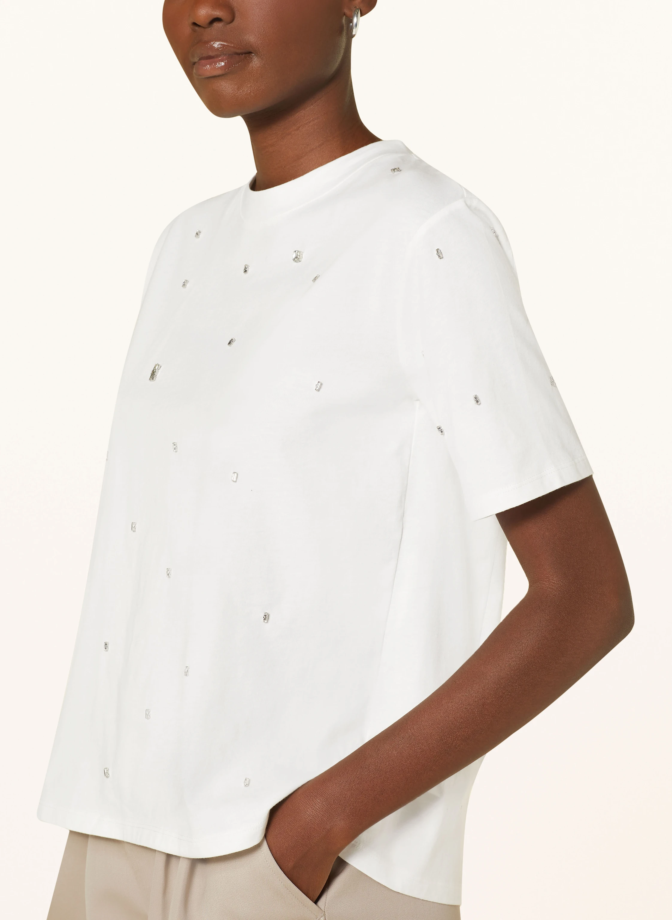 darling harbour T-Shirt mit Schmucksteinen