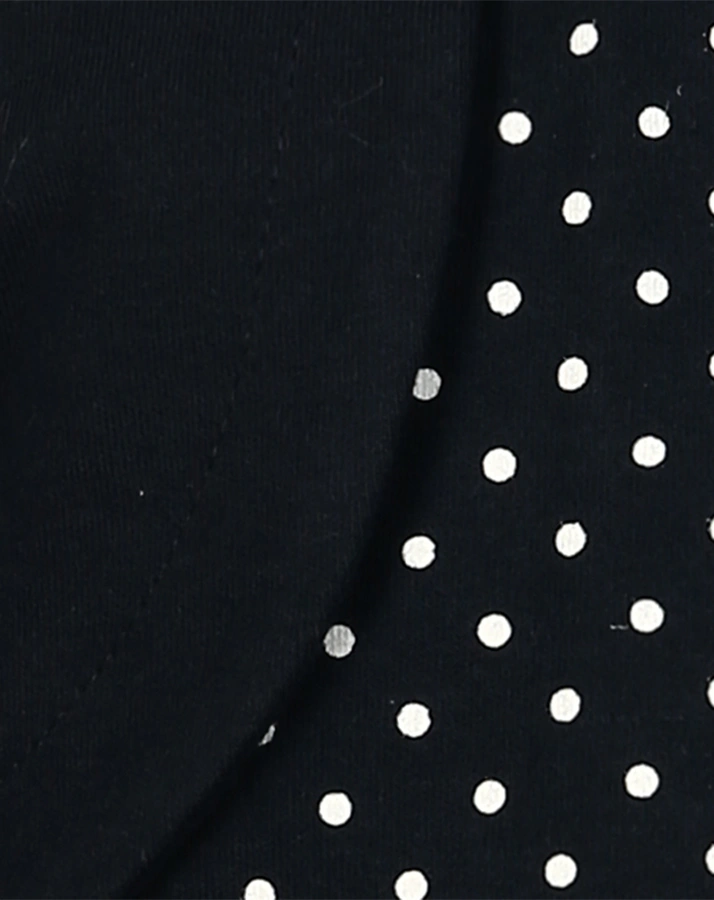 Langarmkleid PÜNKTCHEN & BOLERO in dunkelblau