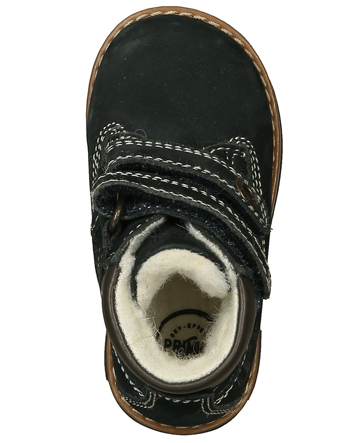 Klett-Halbschuhe PCA gefüttert in dunkelblau