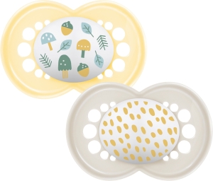 MAM Original Nuggi Pure Kautschuk 16-36M, 2 Stück
