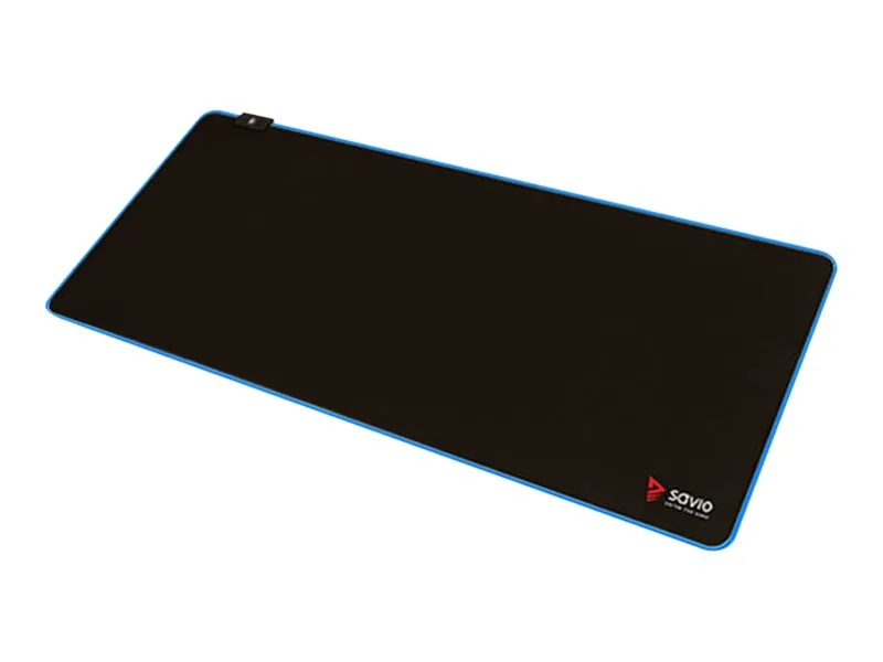 SAVIO GAMING Turbo Dynamic - Musemåtte - LED Edition - størrelse XL