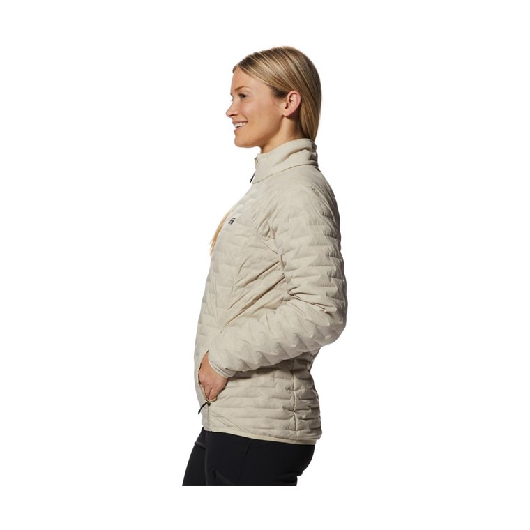 Mountain Hardwear Stretchdown Light Jacket Women Wild Oyster