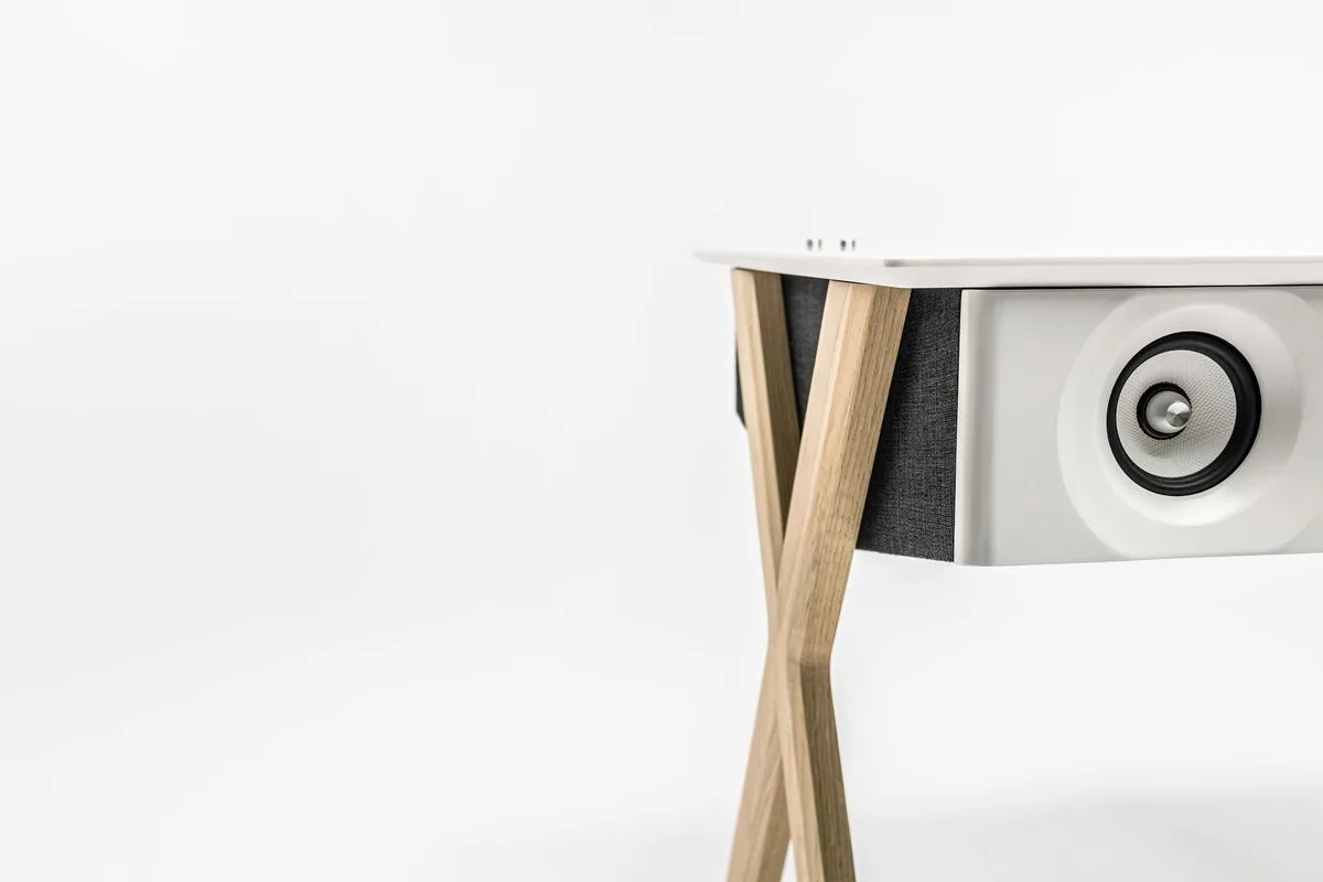 La Boîte Concept LX X Chêne Enceintes connectées