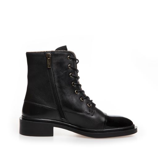 Copenhagen Shoes Fashion And Walking Støvler, Black Patent, 38