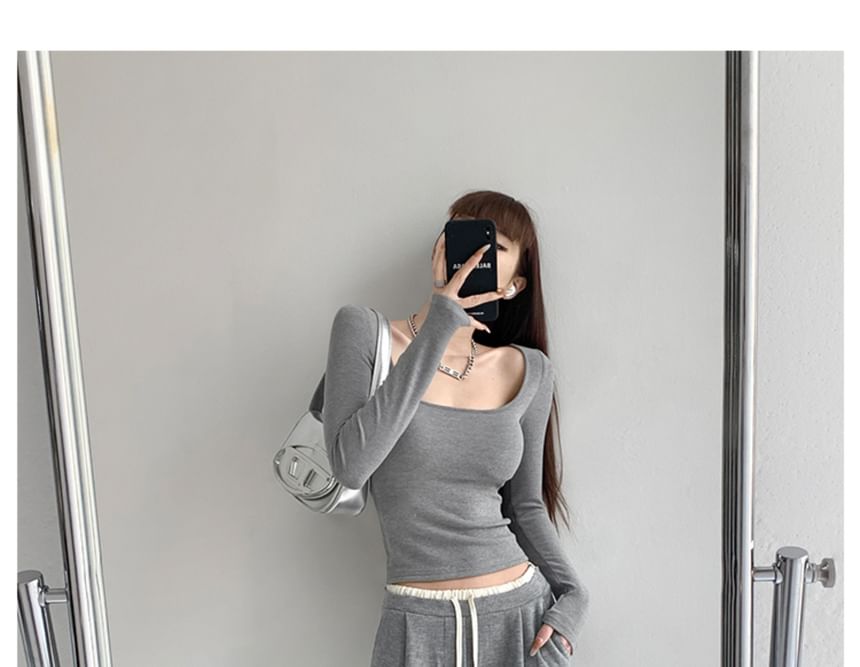 Shira - Wijde joggingbroek met tailledetails