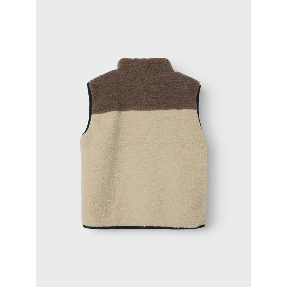 Køb Name It Fog Monico Teddy Vest