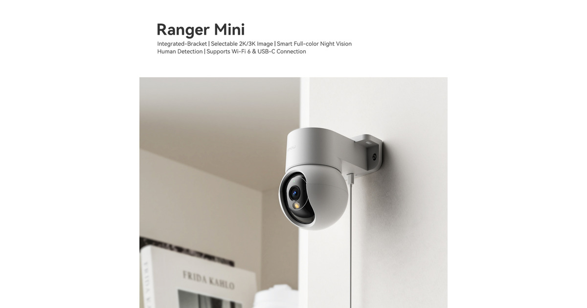ImouRanger Mini 3K beveiligingscamera  (Wit)