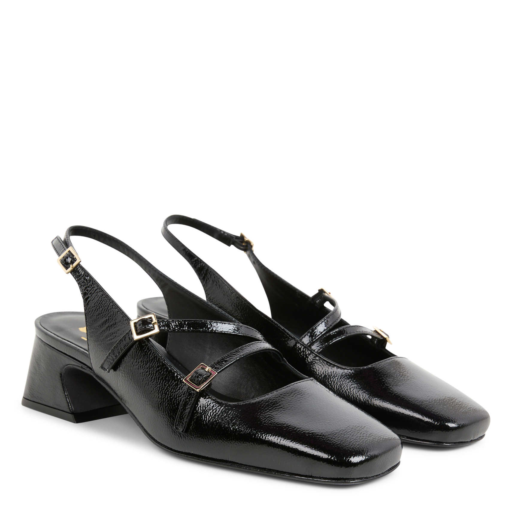 BECCA - Escarpins en cuir | Noir