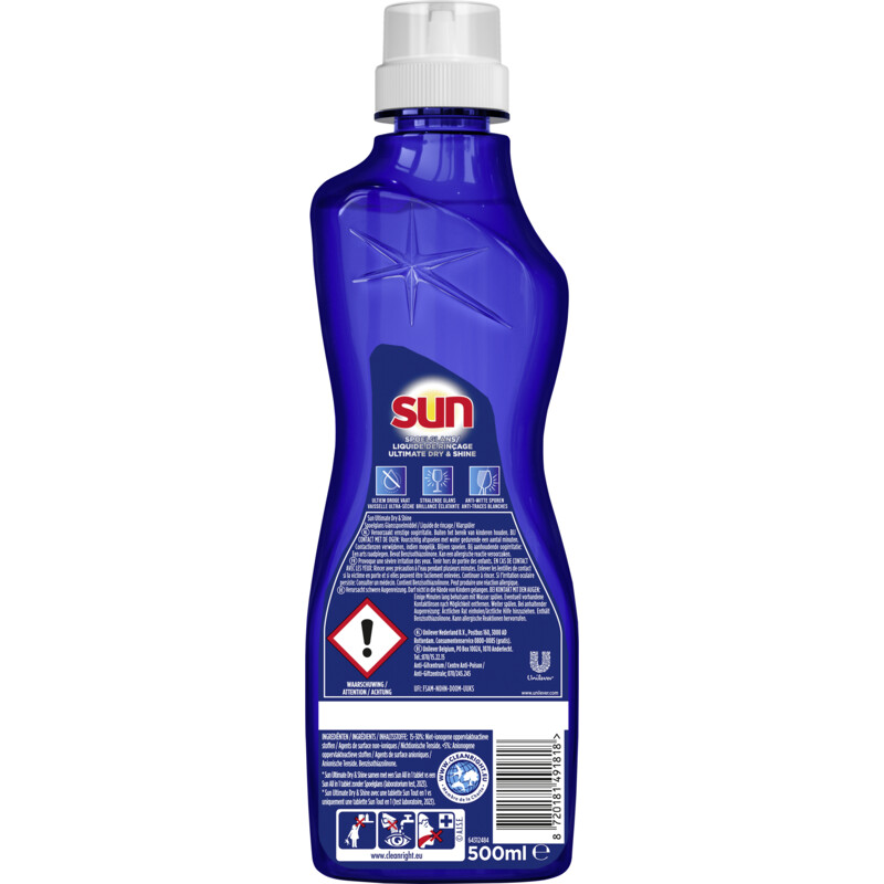 Sun Shine & dry booster spoelglans