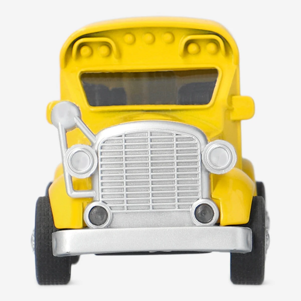 Pull-Back gul skolebus
