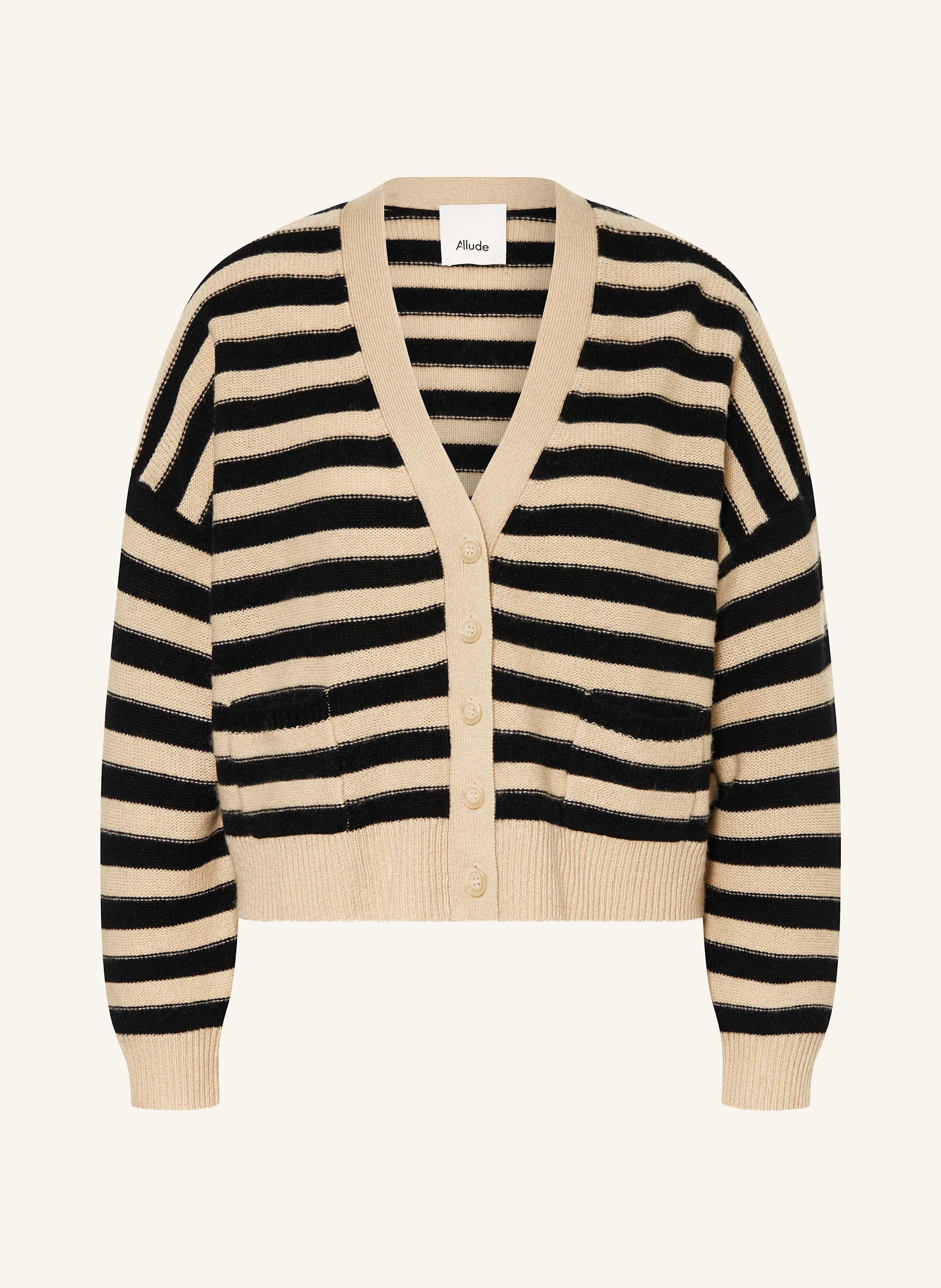 ALLUDE Strickjacke mit Cashmere