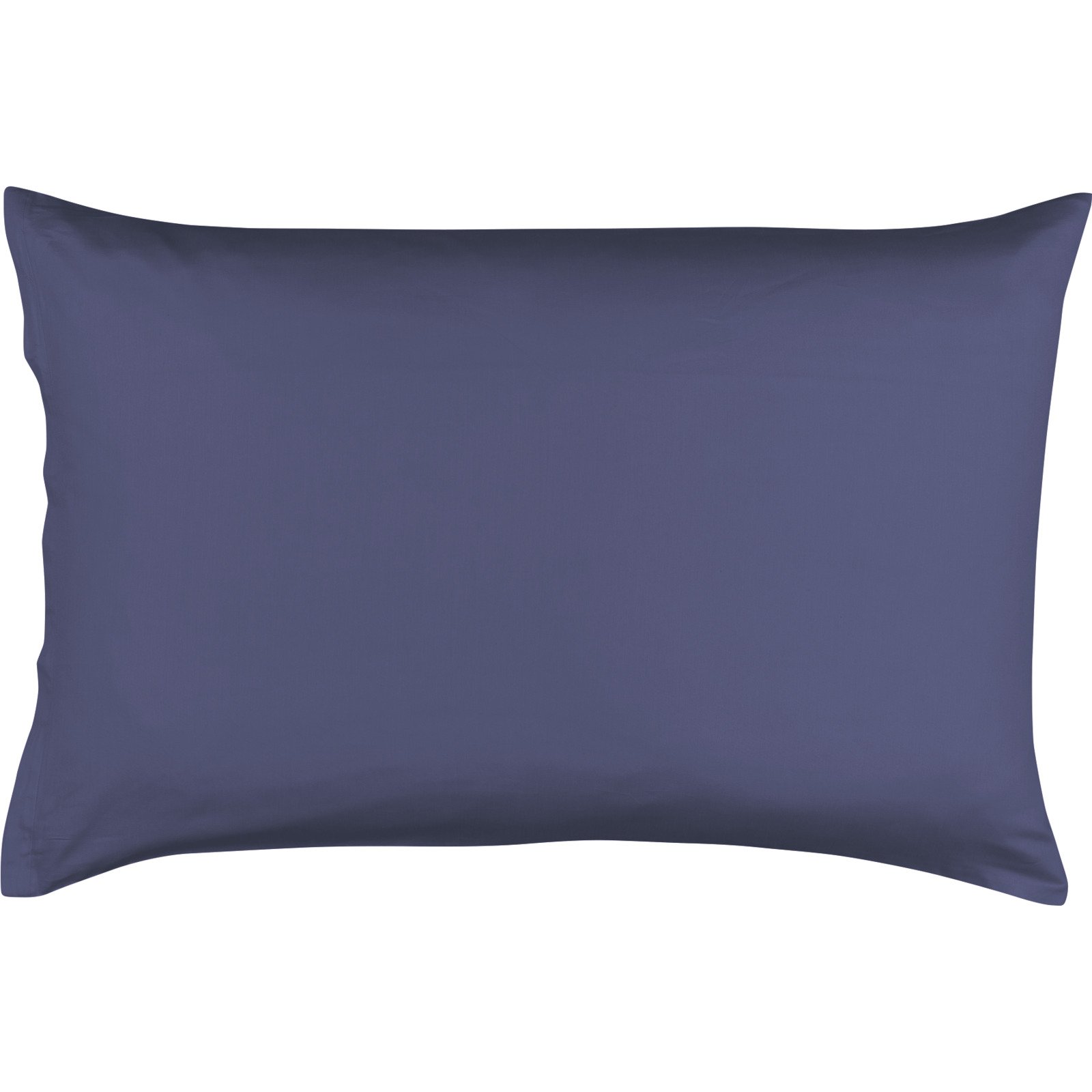 Bettwäsche Satin uni dunkelblau 160x210 Duvetbezug Nord