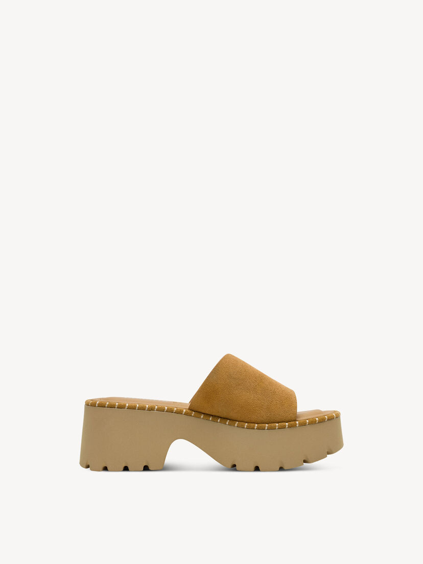 Leren Slipper - bruin