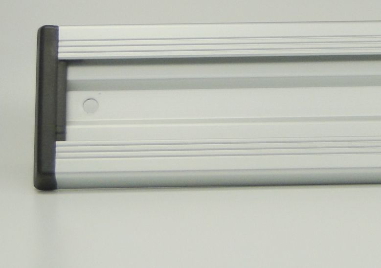 Wandschiene 90 cm mit Toolflex Gerätehalter schwarz