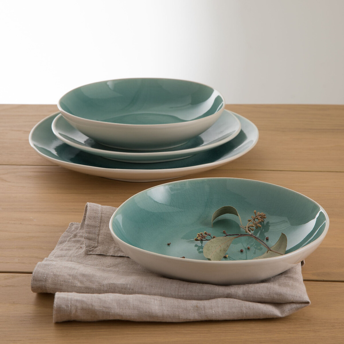 LA REDOUTE INTERIEURS<br>Conjunto de 4 pratos profundos Gogain