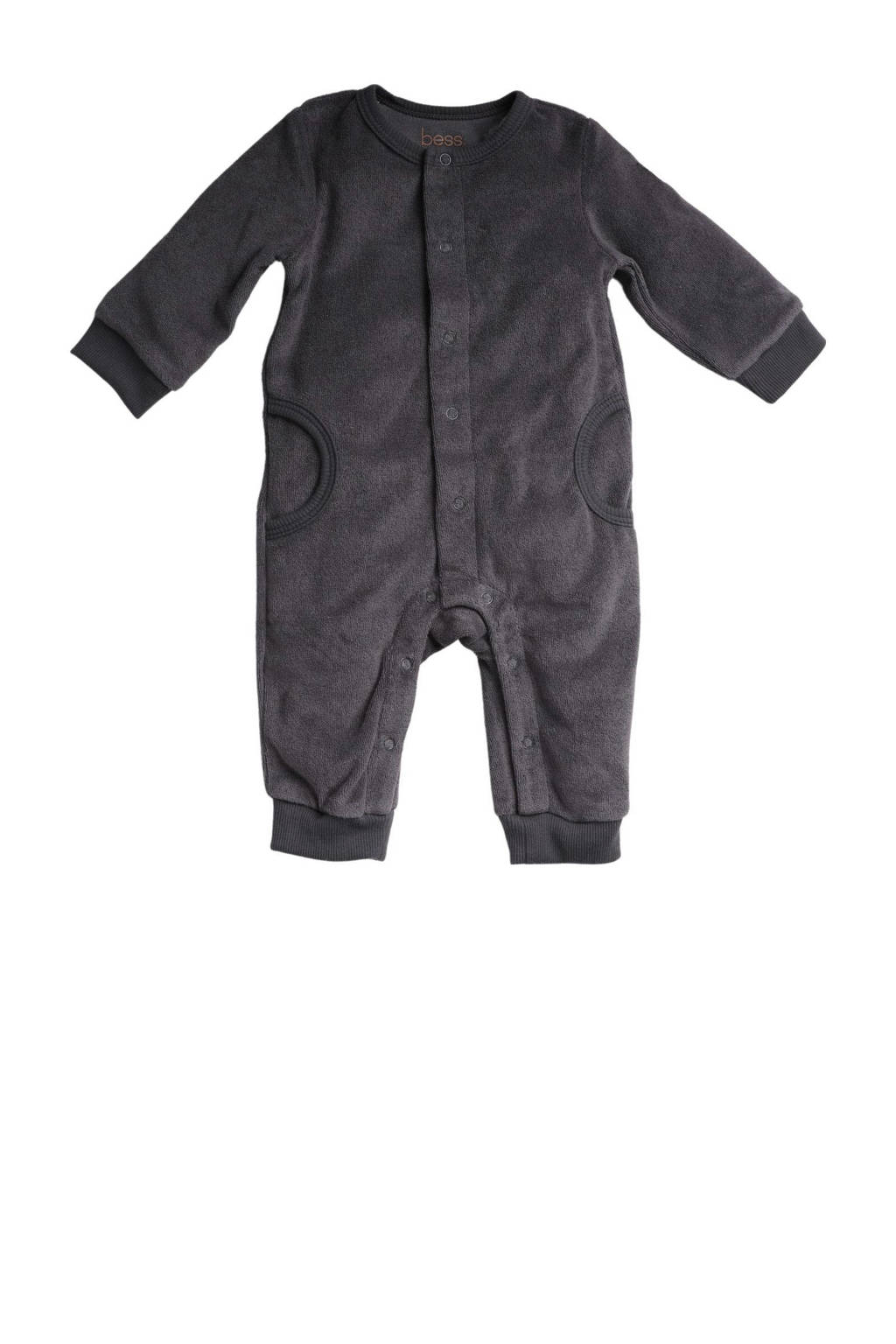 BESS baby badstof boxpak grijsbruin