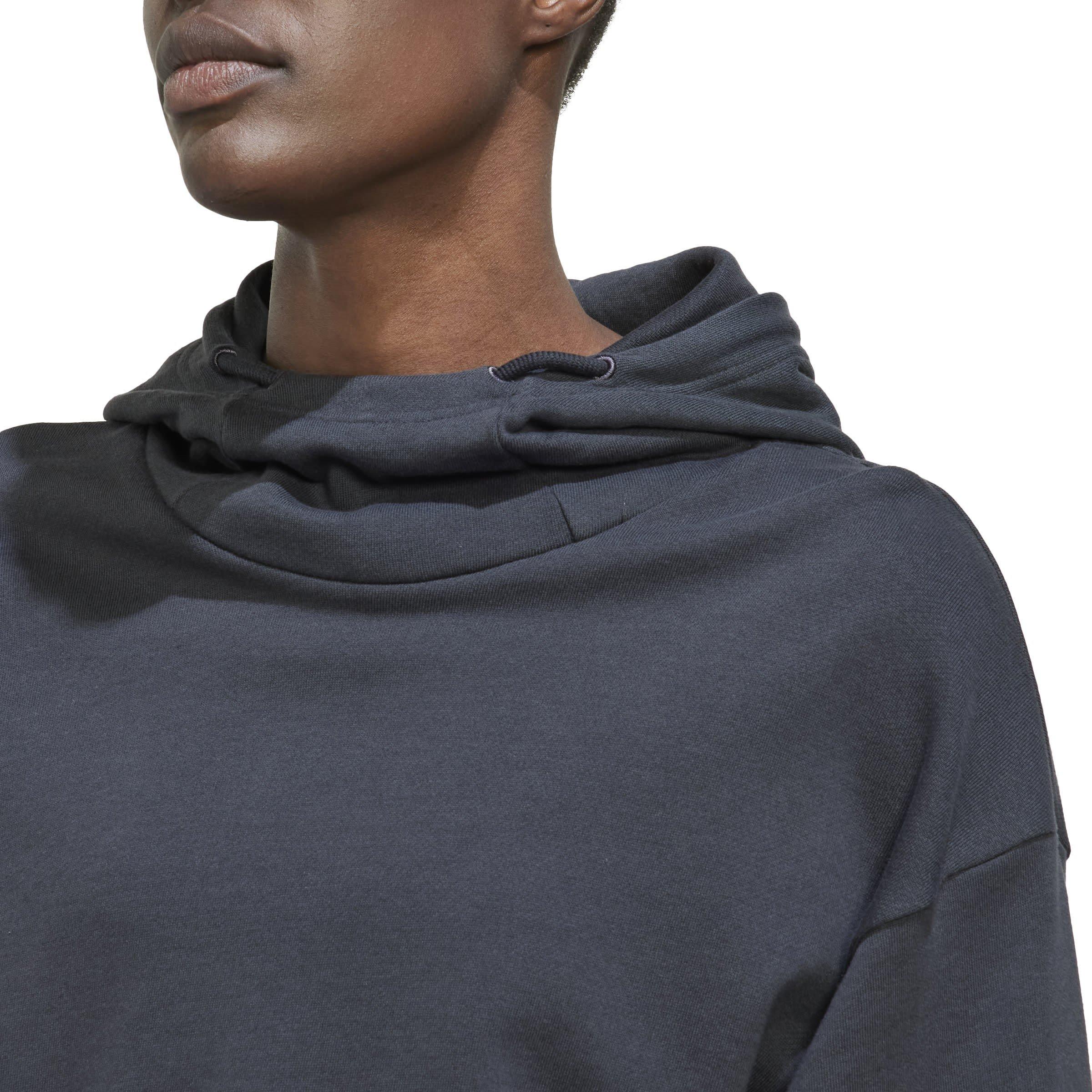 adidas Studio Lounge Cropped Hoodie Womens