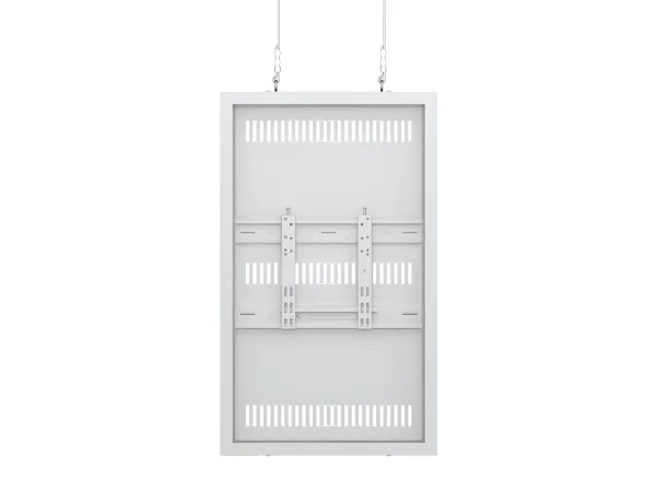 Multibrackets M Pro Series - Indelukke - for digitalt skiltepanel - ledning, small - stål - hvid - skærmstørrelse: 43