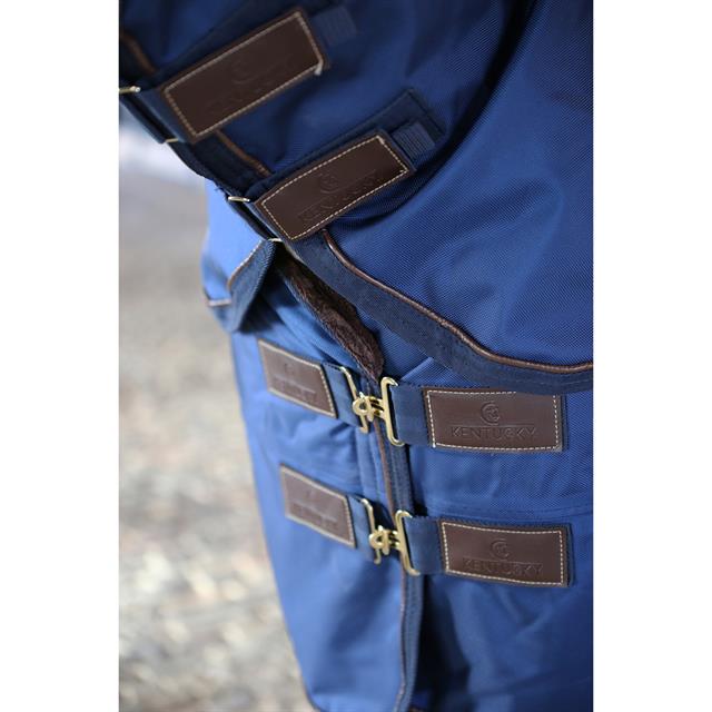 Deken Kentucky All Weather Waterdicht Pro Tiny Met Hals 300gr Donkerblauw
