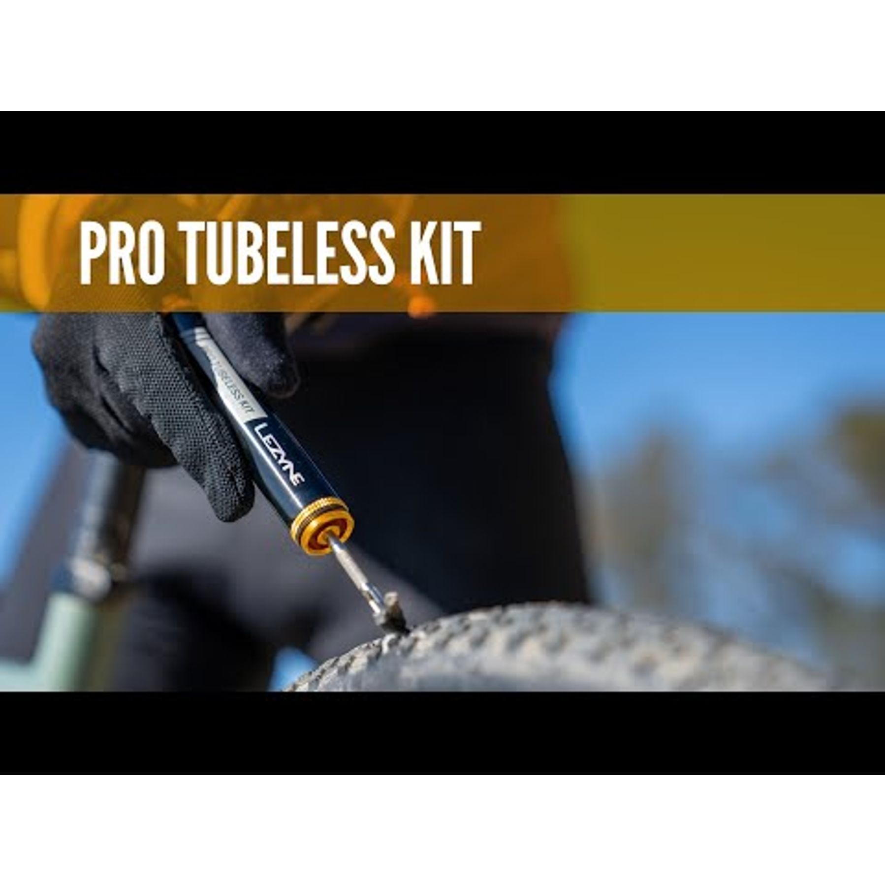 Lezyne Pro Tubeless Loaded Kit