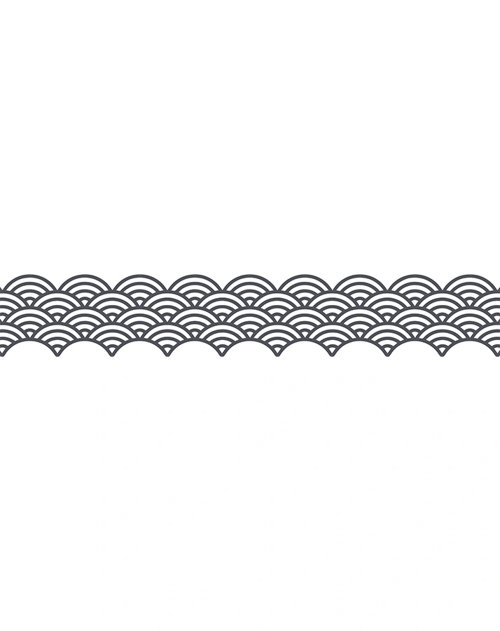 Deko-Klebeband DEKOR 2er-Set in grau/gold