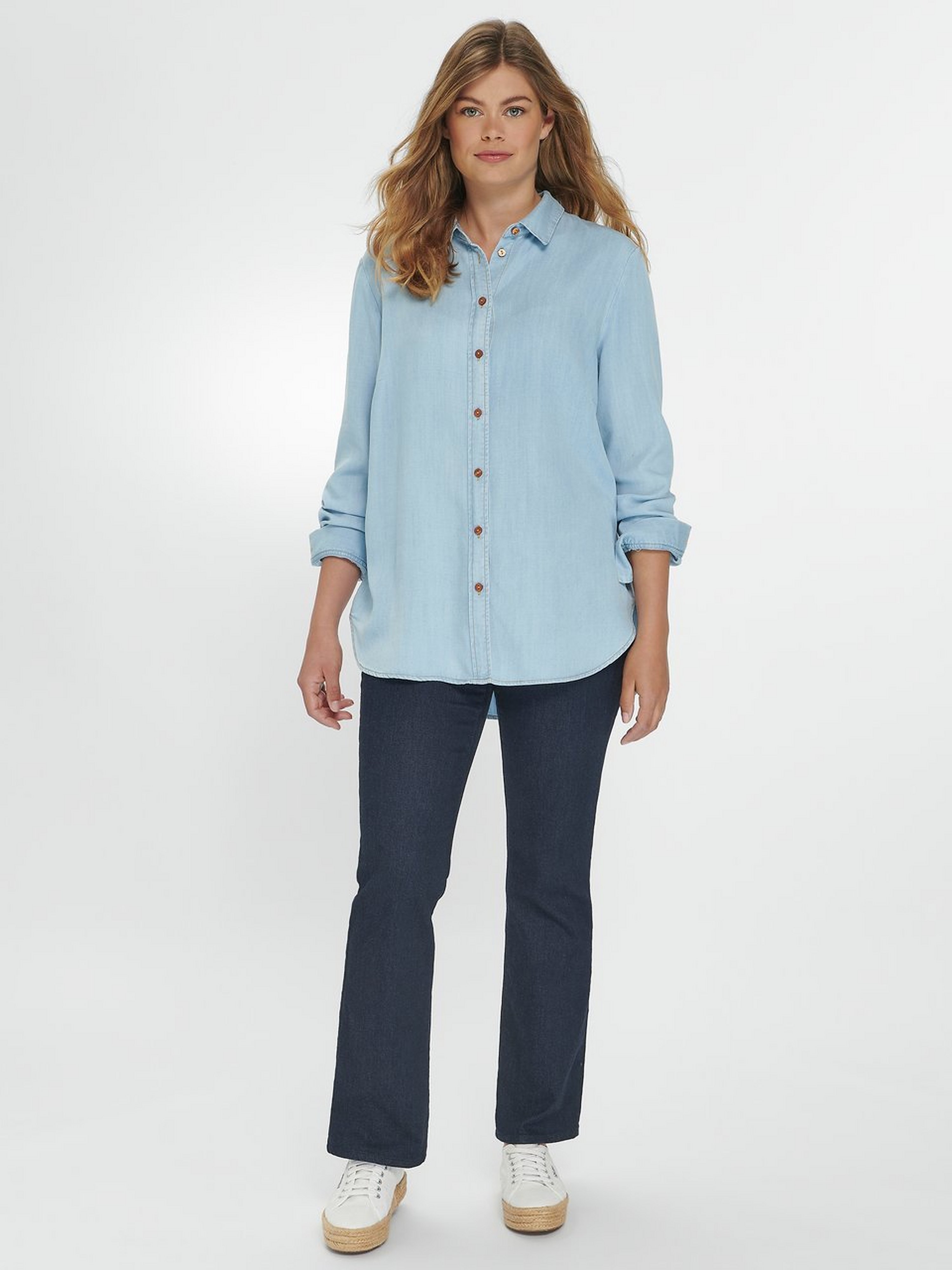 Jeans-Bluse