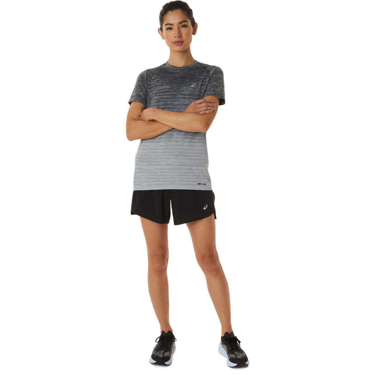 ASICS Road 5.5IN Hardloopbroek Kort Zwart Dames