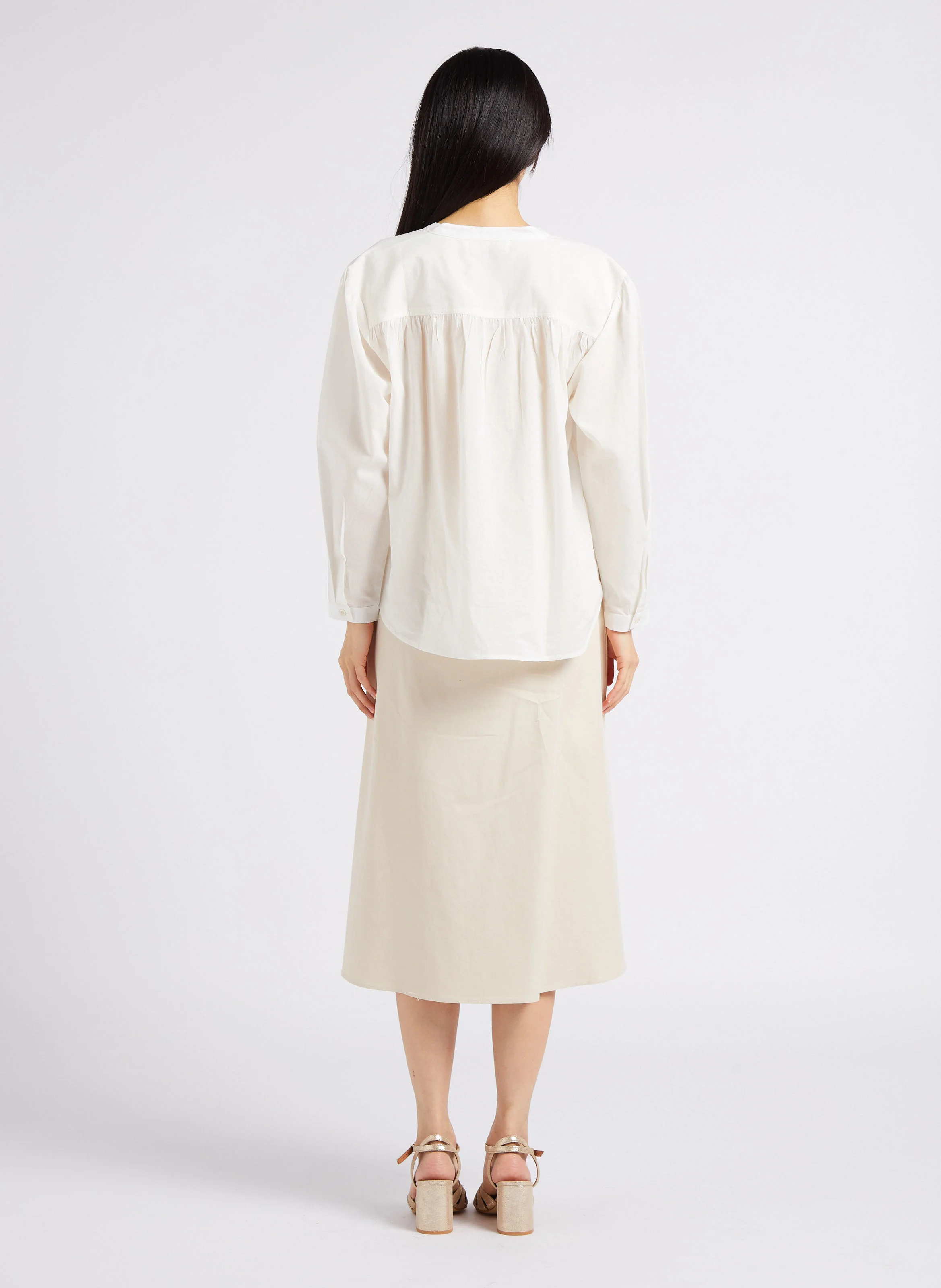 BOLIA - Blouse ample en coton| Blanc