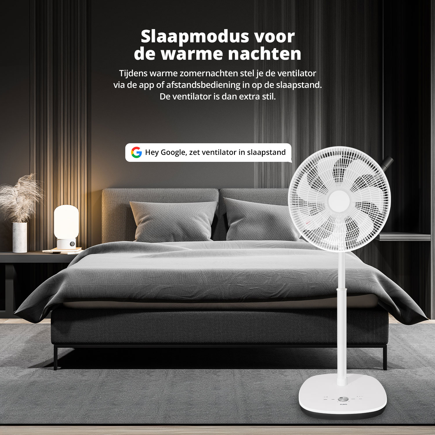 FlinQ Slimme statiefventilator