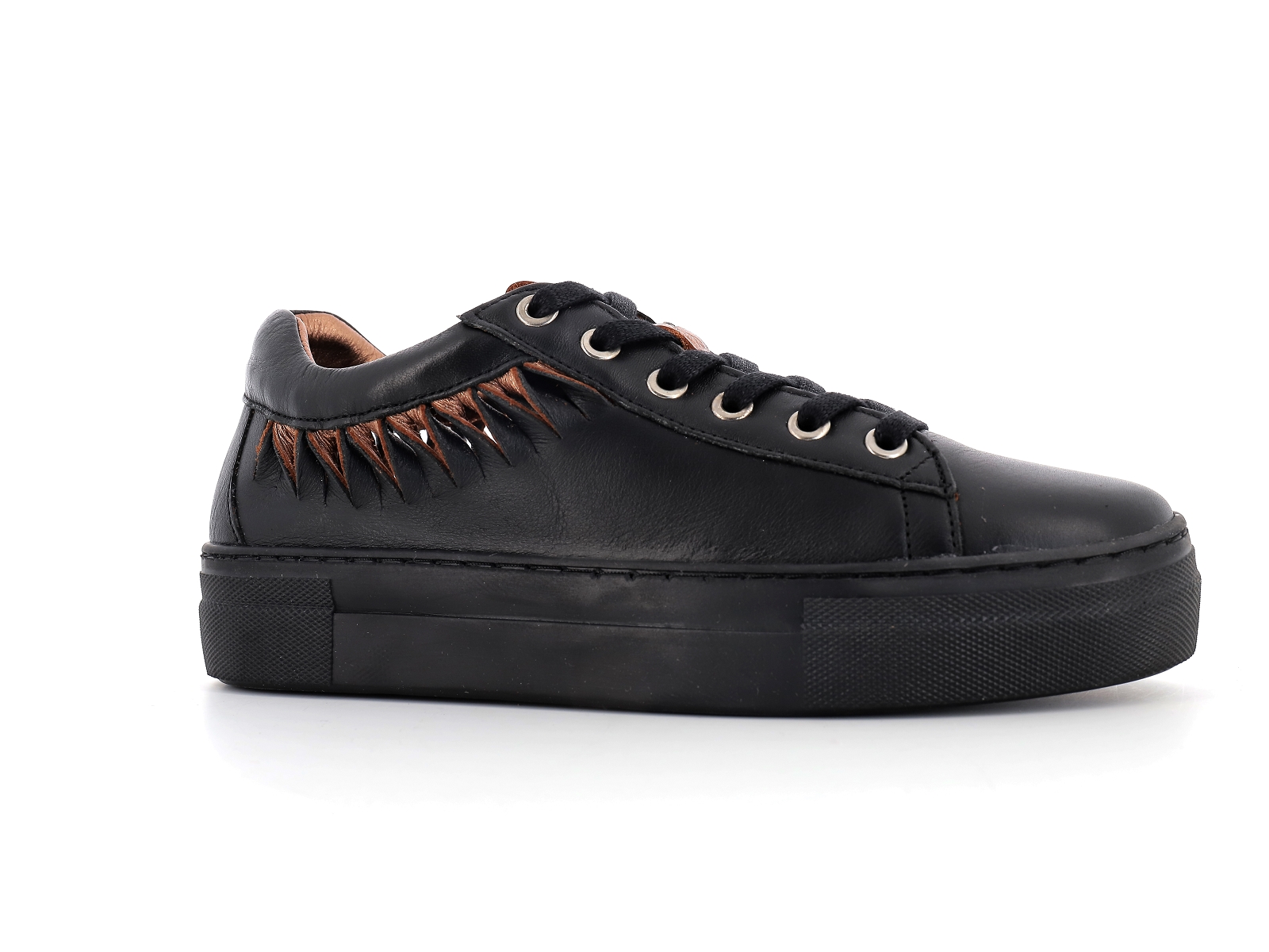 Metamorf ose-MALE Cuir Noir Bronze