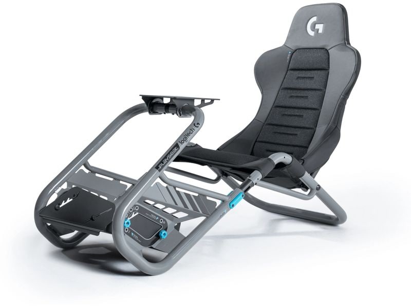 Playseat Trophy – Logitech G Edition Grau/Schwarz Bequemer Gaming-Stuhl mit robustem Design