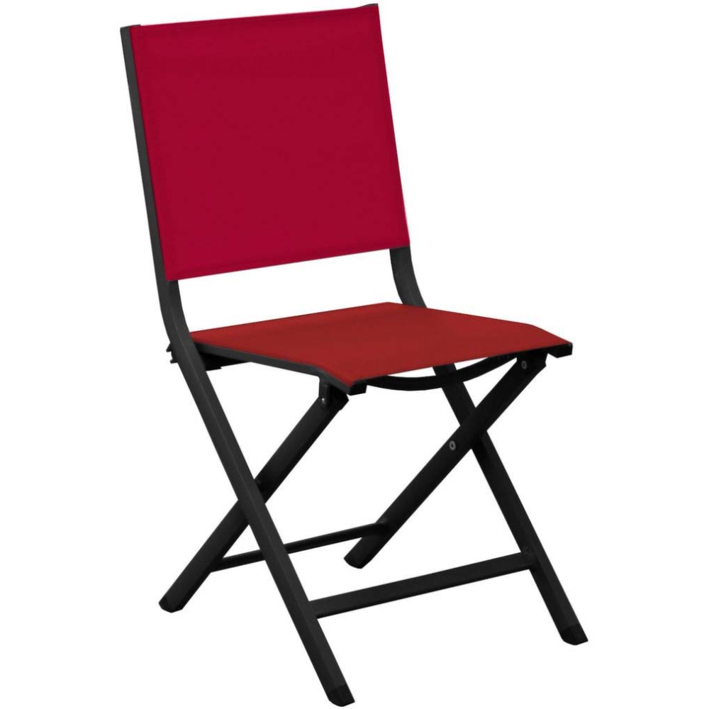 Chaise jardin pliante en aluminium thema